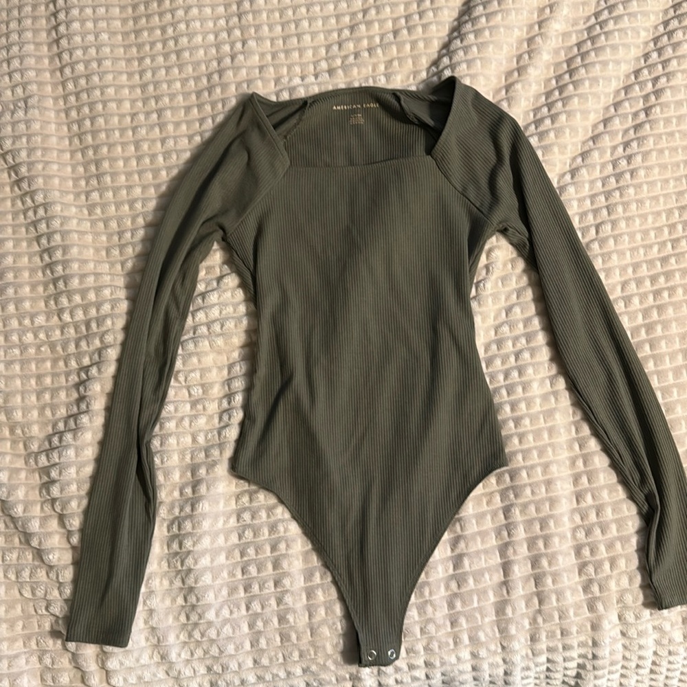 American eagle bodysuit green